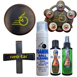 bundles includes Hook-It, Surface Pro 2000, Foaming Ball Cleaner, sanding pad holder, bowling ball spinner, ball holder