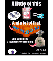 Icon. Opens an ad for 40to1 bowling lane cleaner by neo-tac bowling products
