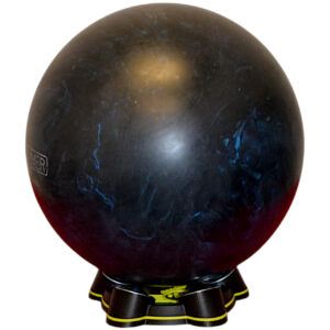 Side profile with bowling ball placed on the spinner