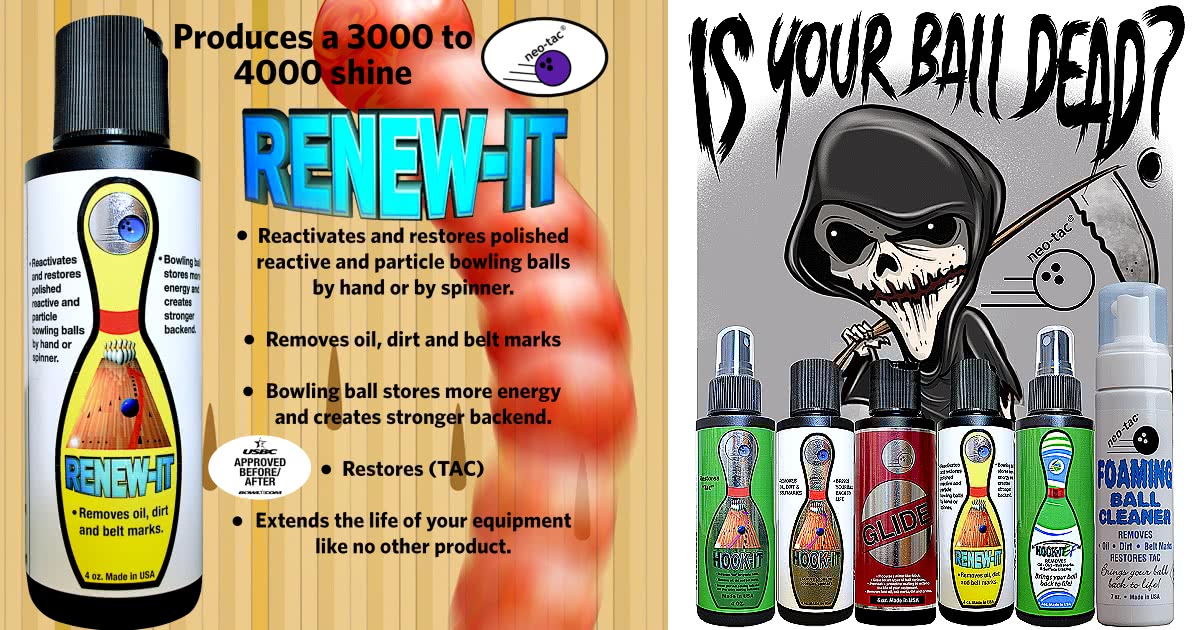 Renew It | Bowling Ball Cleaner & Polish | Neo-Tac